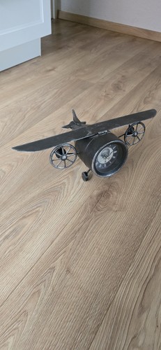 Flugzeuguhr deko - flugzeuguhr,