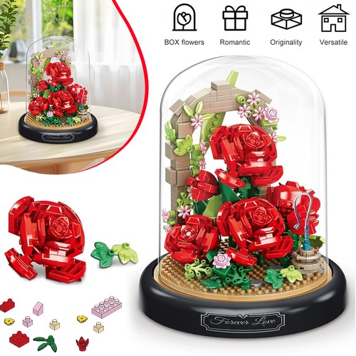 574pcs blumen rose - 574pcs,