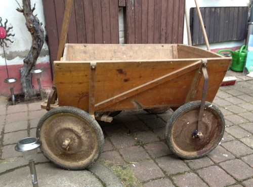 Bollerwagen alt antik - bollerwagen,,