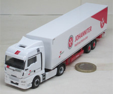 Herpa   318150   MAN TGX XLX Euro6c Koffer-Sattelzug "Wandt/Johanniter Weihnacht