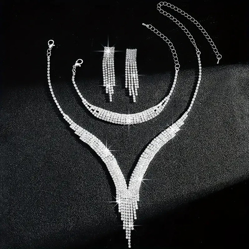 Schmuckset damen strass - schmuckset,