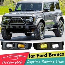 LED DRL Tagfahrlicht für Ford Bronco U725 21+ Vorne Stoßstange Nebelscheinwerfer