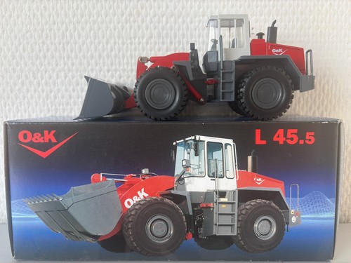 L45 radlader in grau - o&k, grau/rot