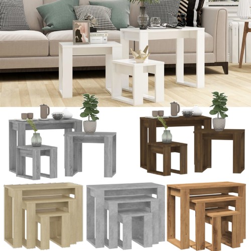 Satztische 3er set - set, couchtisch