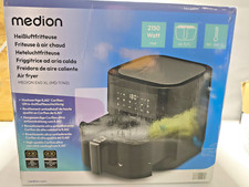 MEDION E40 XL Heißluftfritteuse Fritteuse 2150W 5,2L ölfreies Frittieren 200°C