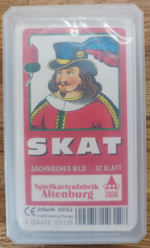 Skatblatt sächsisches bild - skatblatt,