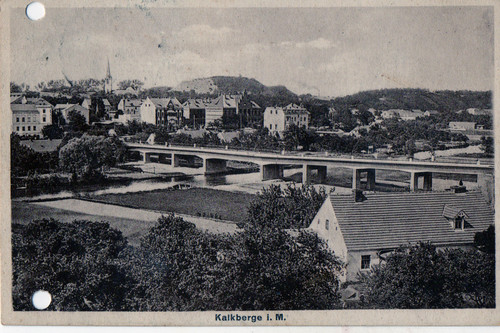 Ansichtskarte kalkberge - ansichtskarte,