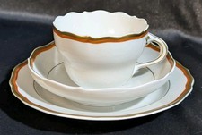 Meissen, Kaffeegedeck,Koralle