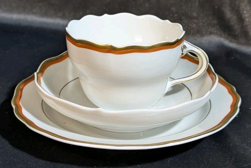 Meissen kaffeegedeck koralle - meissen,, kaffeegedeck,koralle