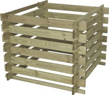 Holz komposter 100x70x100cm - holz-komposter,