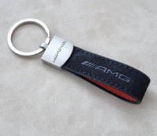 AMG Schlüsselanhänger Leder