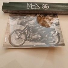 Original Foto BMW Rennmaschine