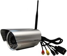 Foscam FI9805P 960P Outdoor HD Wireless IP Kamera (Silber)