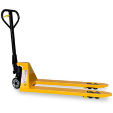 Gabelhubwagen 2,5 t Tragkraft mit Gummi Lenkrädern Hubwagen Handhubwagen