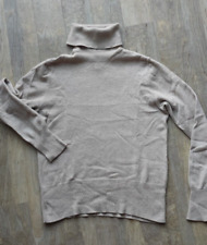 H&M Rollkragenpullover Cashmere Blend Pullover Gr. S Feinstrick beige NP110€