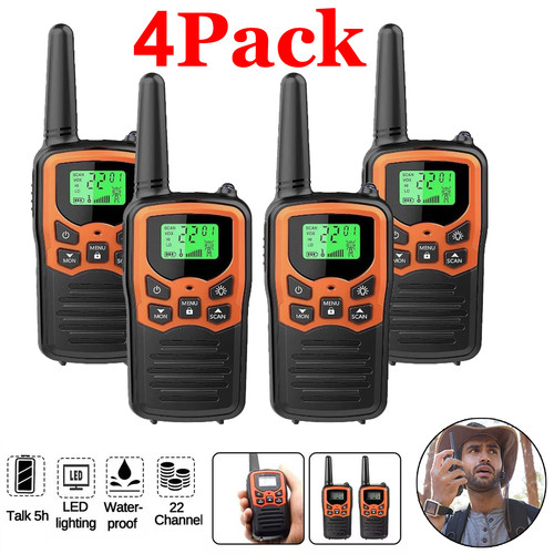 4stück walkie talkie uhf - 2/4stück,