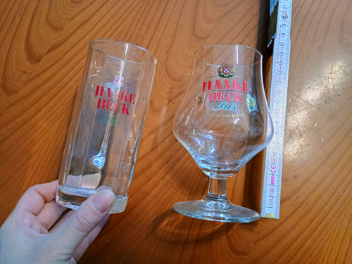 Haake beck biergläser mit - haake,