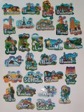 Fruchtzwerge Magnete Länder Komplettsatz Danone