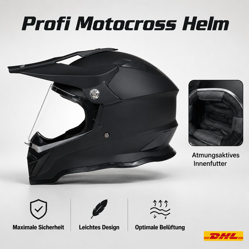 Vollvisier helm dot - helm,