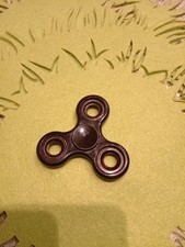 Finger Kreisel Spinner schwarz Metall