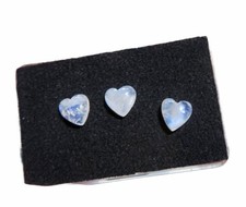 3 St. Mondstein blau Herzchen