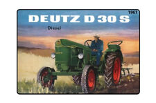Blechschild 20x30 Deutz D 30 S