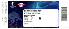 Ticket EC RB Leipzig - Benfica Lissabon 2019/20