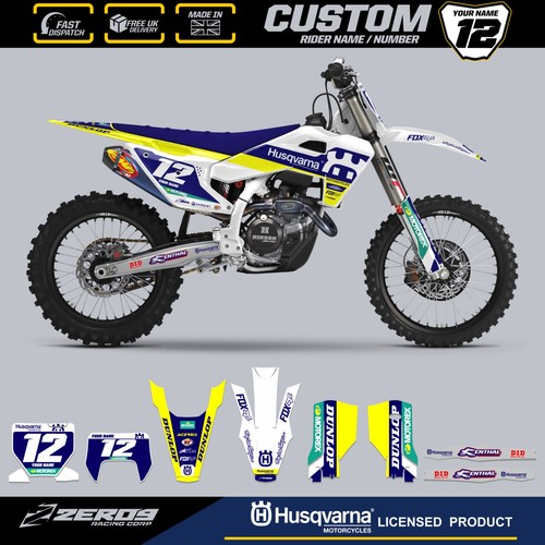 Husqvarna motocross grafik - husqvarna,