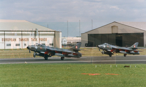 Hawker hunter schweizer - hawker, f.58