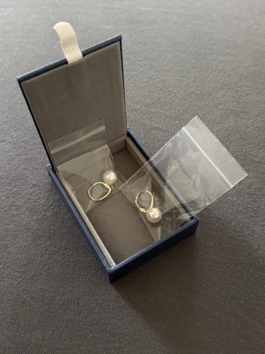 Perlenohrringe 18k weißgold - 18k,