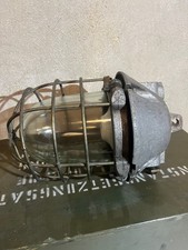 BUNKERLAMPE INDUSTRIELAMPE FABRIKLAMPE BAUHAUS LOFT LAMPE INDUSTRIAL VINTAGE EX