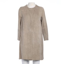 Ledermantel Max Mara Grau 34