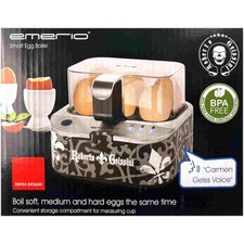 Emerio Roberto Geissini Eierkocher mit CARMEN GEISS Stimme! Rooobert! NEU