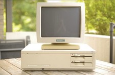 Commodore PC 10-II + 14" Bernstein-Monitor | 640KB RAM | DOS | Rarität – Top