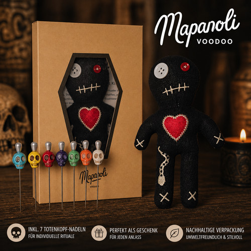 Mapanoli voodoo puppe mit - mapanoli,