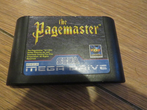 The pagemaster sega - pagemaster, (sega