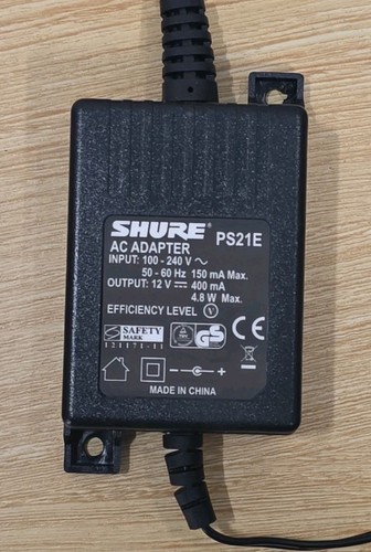 Shure ps21e netzteil 12v 400ma - ps21e,