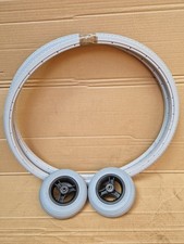 Rollstuhl Set - 2 Stk Reifen 24x1-20 / 25-540 pannensicher + 2 Stk Räder 175x40