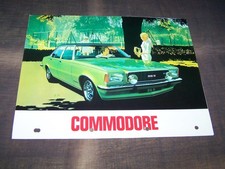 TOPRARITÄT Herrlicher Prospekt Opel Commodore von 1972 !!!