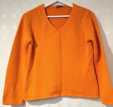 oranger Pullover, Gr. S, GC
