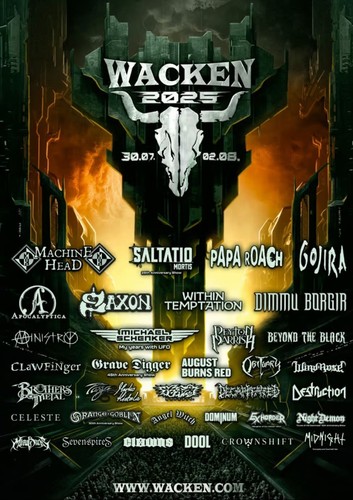 Wacken tickets 2025 - 1-2,