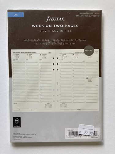 Filofax kalendereinlage 5 - filofax,