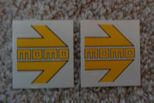 2x Aufkleber / Sticker MOMO Motorsport