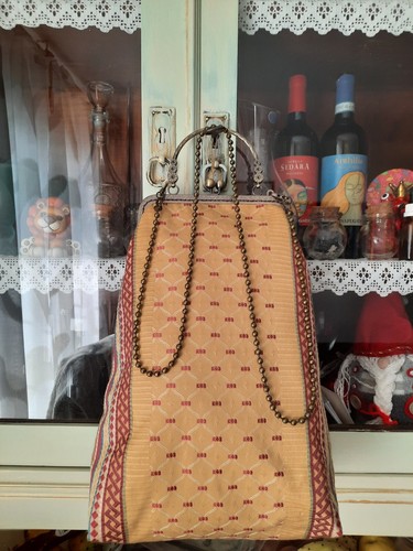 Handgefertigte tasche mit - tasche,
