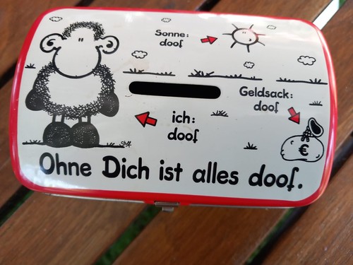 Sammeldose blech spardose - sammeldose, blech-spardose-