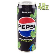 48x Pepsi Zero Zucchero Gusto