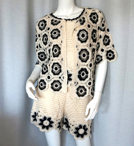 Hippie jacke häkel patchwork - jacke,