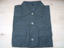 Signum A2 Hemd M Moosgrün Seidenglanz Neu #EH103