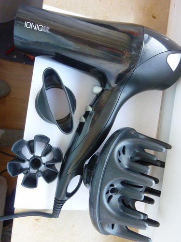 Inotec ionic fön schwarz 2000 - ionic,