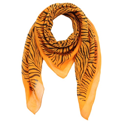 Baumwolltuch zebra orange - baumwolltuch,